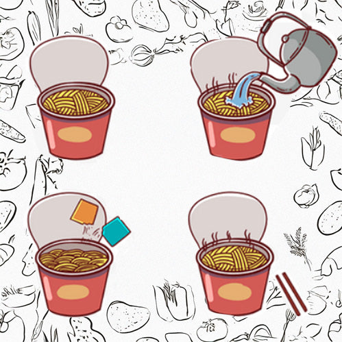 Ramen Instantáneo Maca KANG（PAQUETE DE 30PC ）