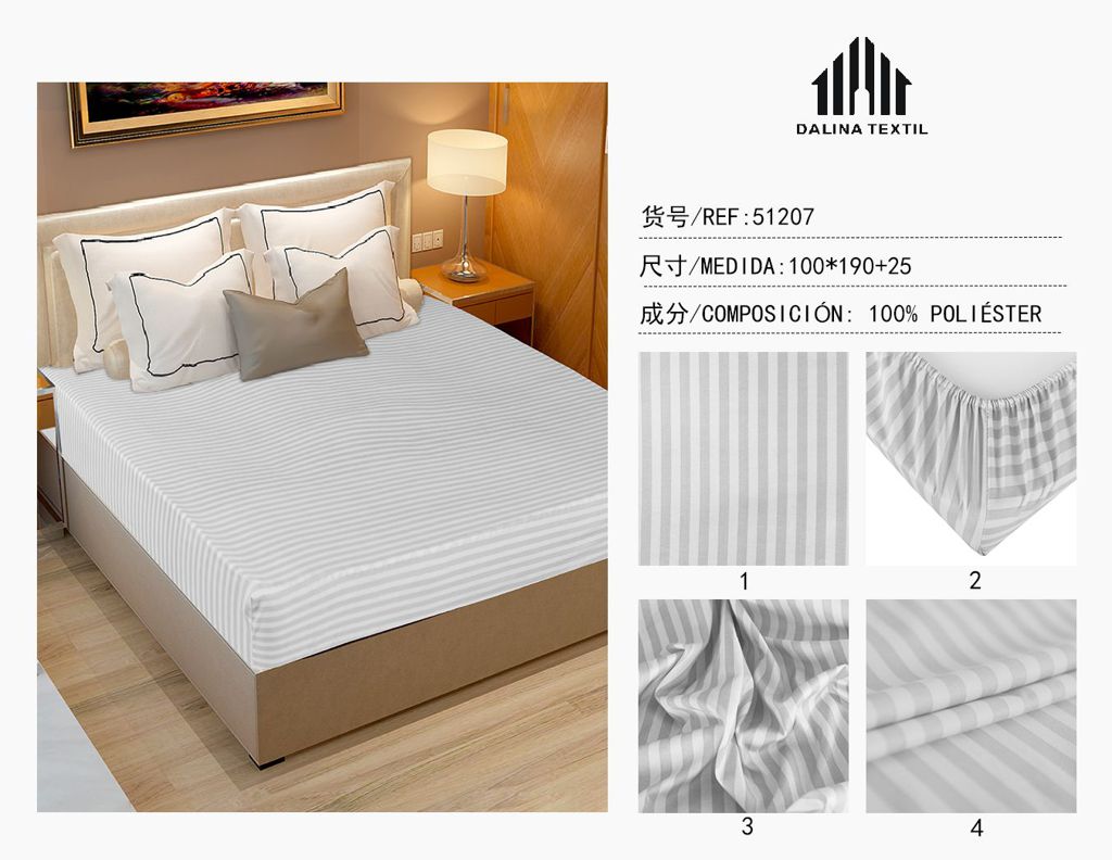 SABANAS AJUSTABLES IMPERMEABLES（PAQUETE DE 6PC)