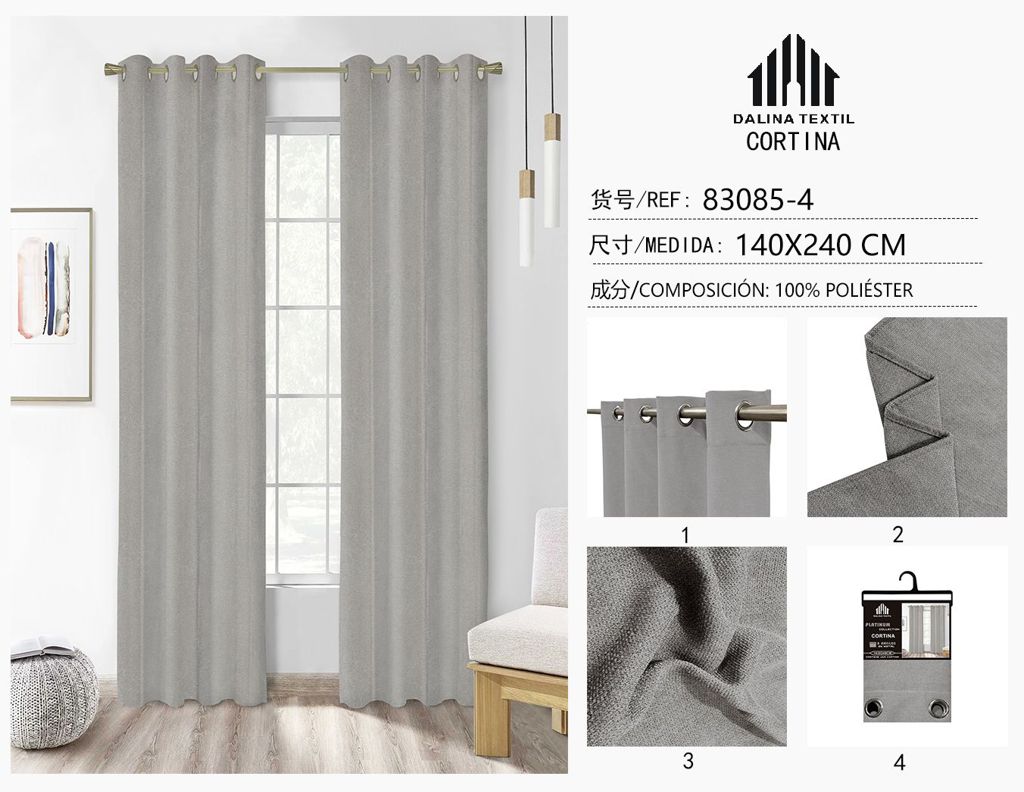 CORTINA（PAQUETE DE 6PC)