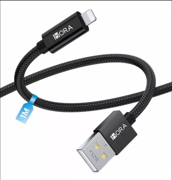 Cable IP 2.4A TRENZADO 1HORA CAB250（PAQUETE DE 50PC ）