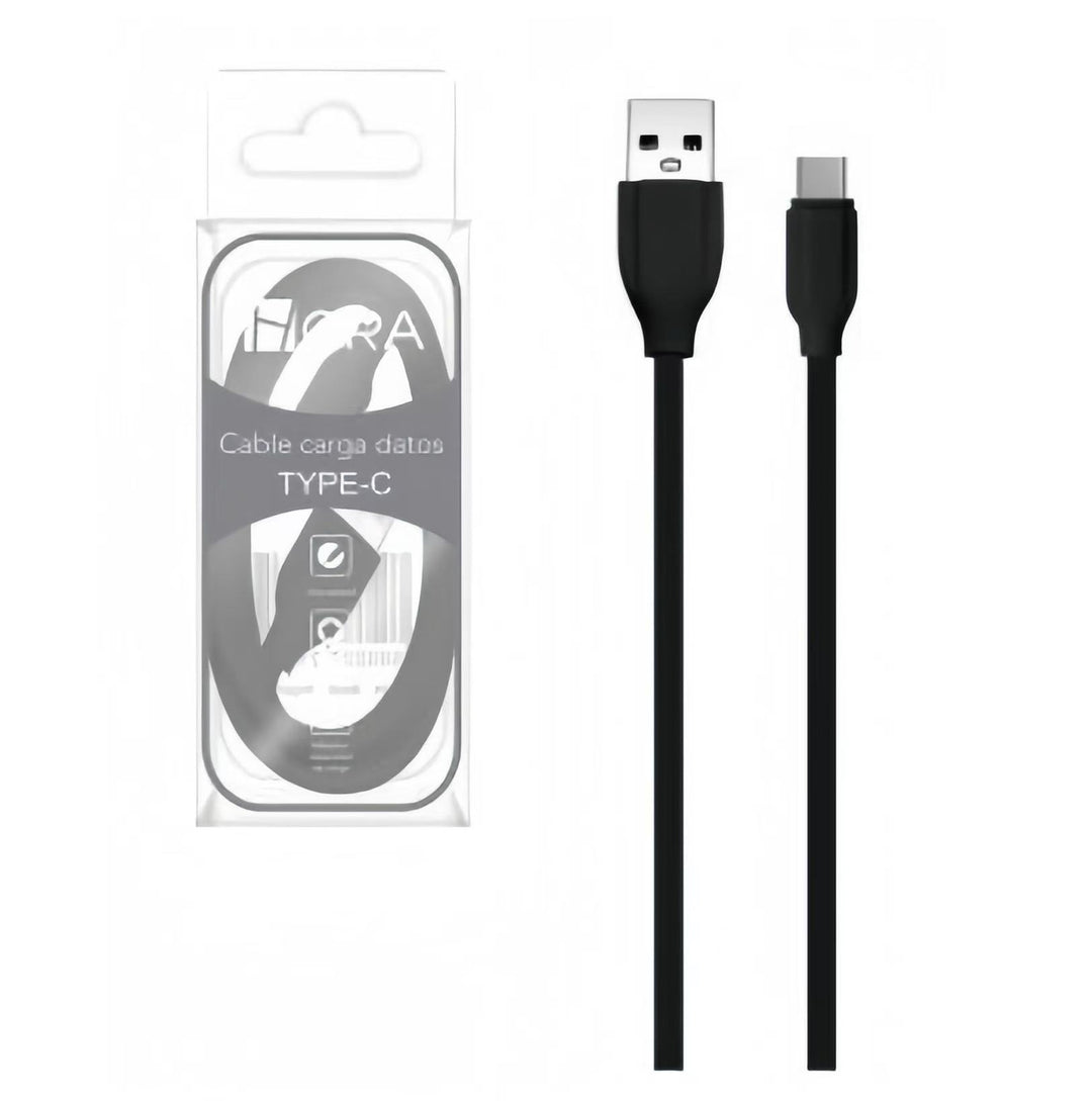 Cable Stela 1hora Usb 2.1a Tipo C Uso Rudo Carga Rapida 1 Mt CAB164（PAQUETE DE 20PC ）