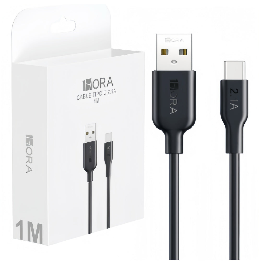 Cable Tipo C 1m 2.1a 1hora CAB237（PAQUETE DE 50PC ）