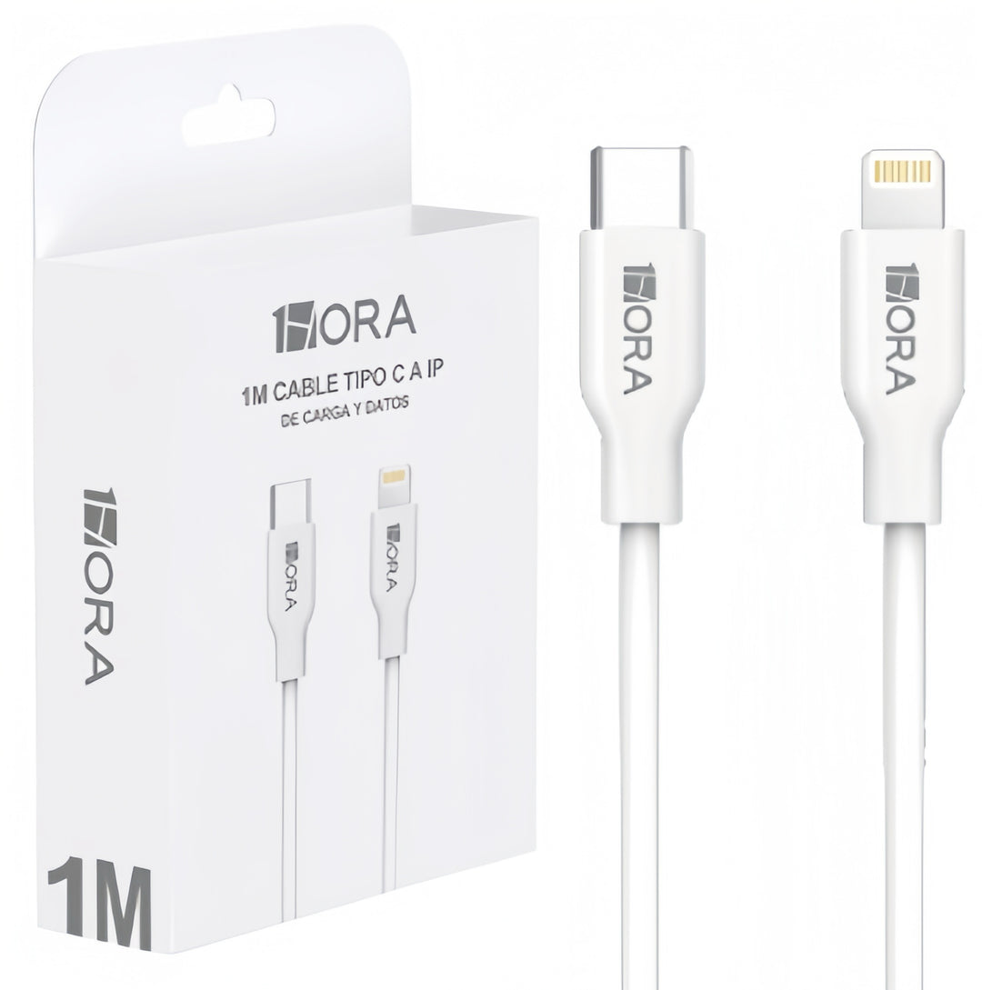Cable Tipo C 1 Hora Compatible Con iPhone iPad Carga Rapida CAB258（PAQUETE DE 50PC ）