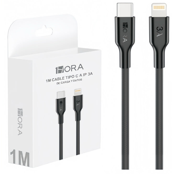 Cable Carga Rápida Para iPhone 1hora 3a Tipo C A Lightning CAB273（PAQUETE DE 50PC ）