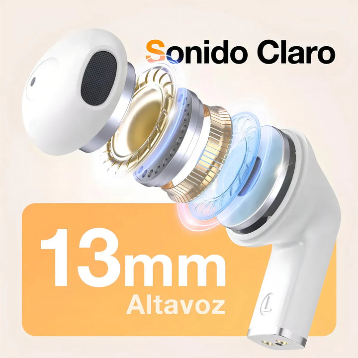 Audifonos Inalambricos 1Hora con Microfono Bluetooth 5.3 AUT209（PAQUETE DE 20PC ）