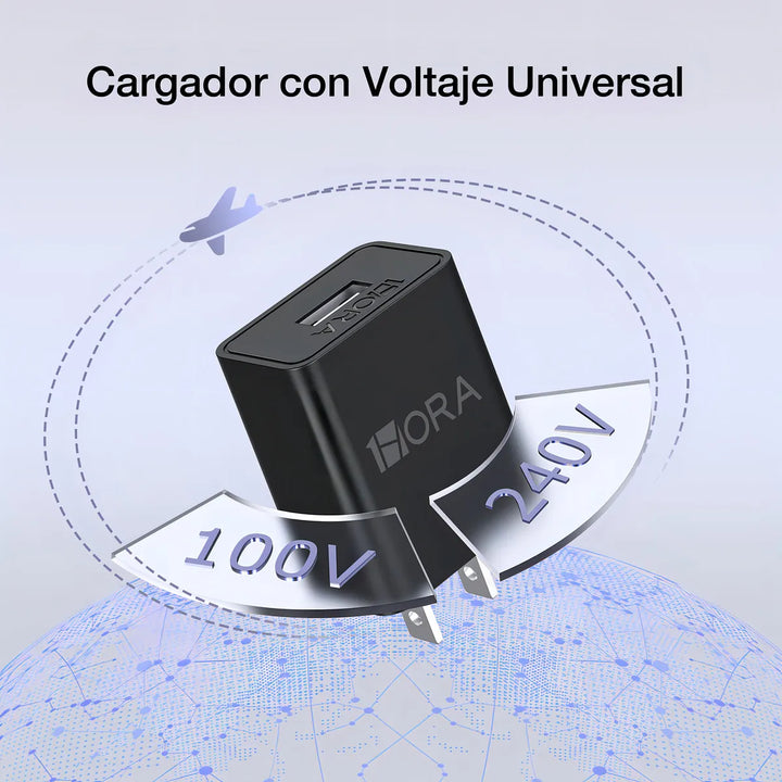 Cargador USB con cable Micro-USB Cargador Universal Carga Rápida GAR124（PAQUETE DE 50PC ）