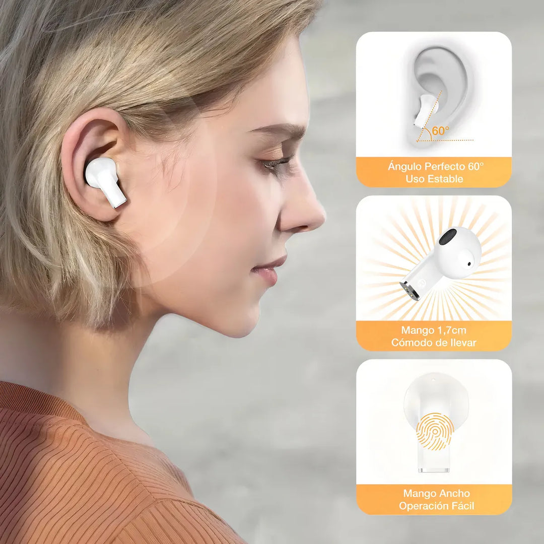 Audifonos Inalambricos 1Hora con Microfono Bluetooth 5.3 AUT209（PAQUETE DE 20PC ）