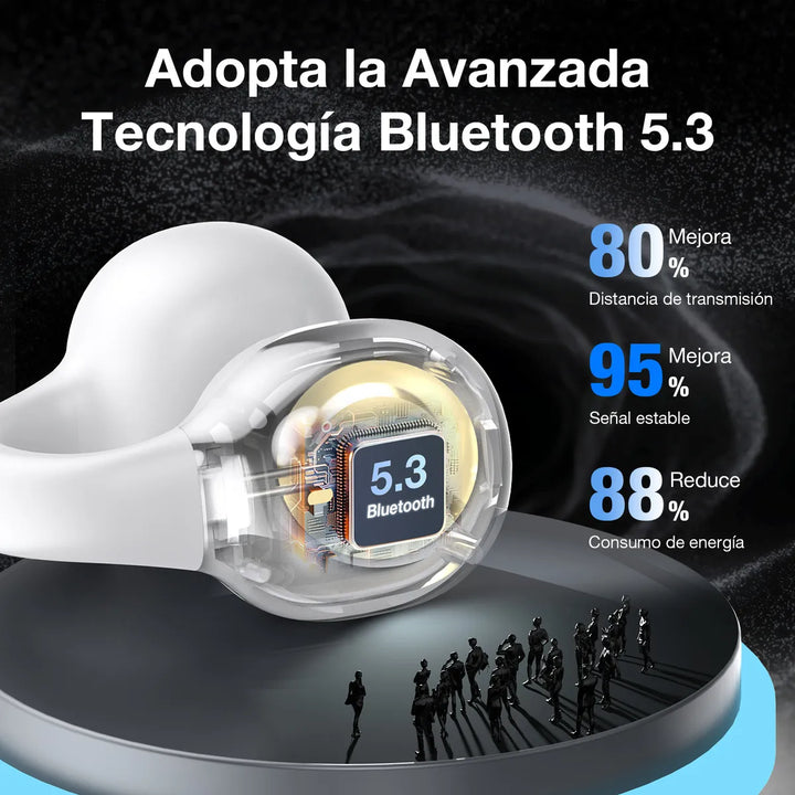 Para Audifonos Inalambricos Clip-ear 1hora Auriculares AUT210（PAQUETE DE 20PC ）