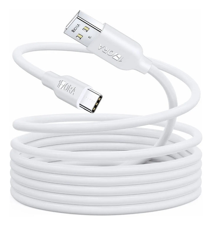 Cable de Datos USB a Tipo C 1Hora 2 Metros 2.1A Cable Carga Rápida CAB246（PAQUETE DE 50PC ）