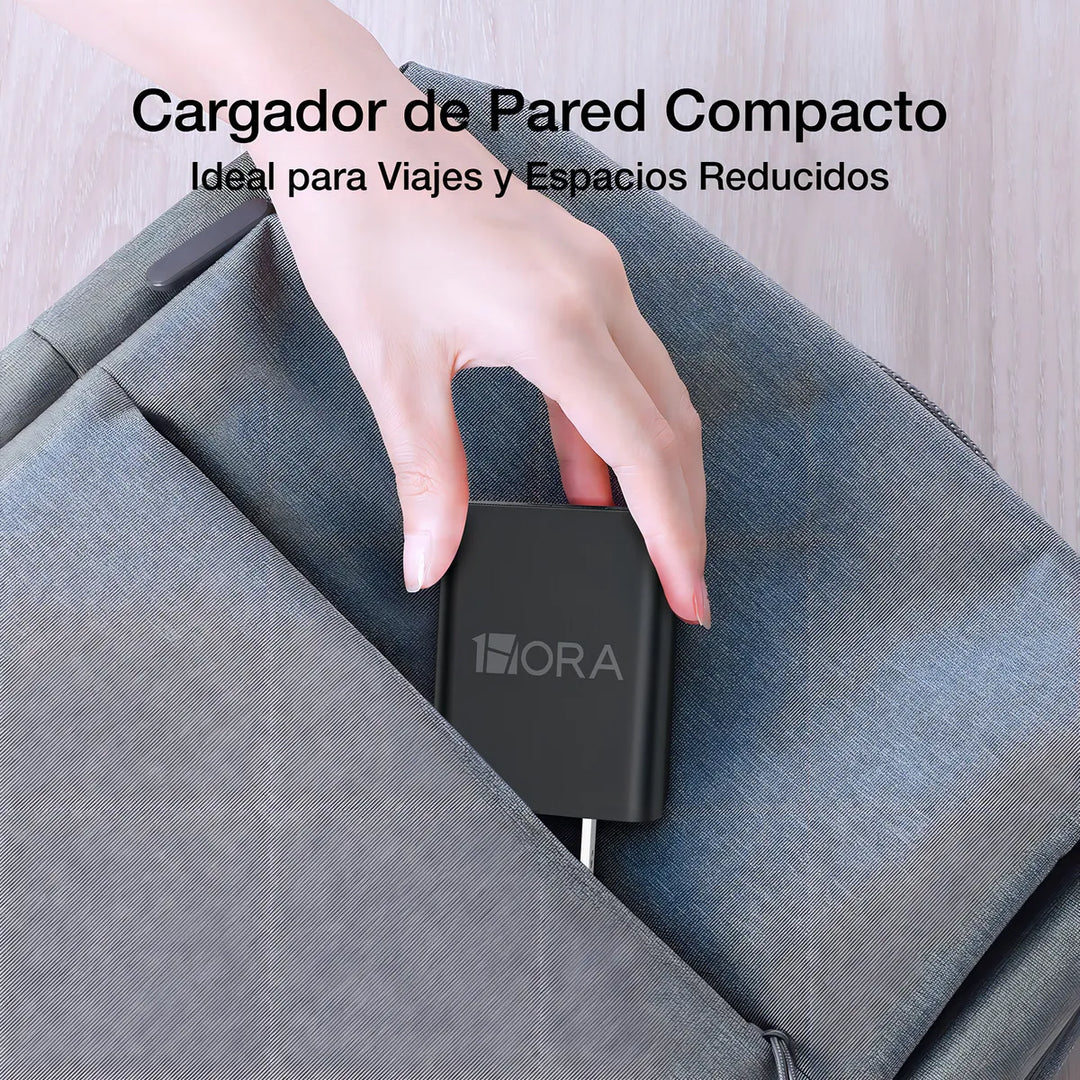 Cargador USB con cable Micro-USB Cargador Universal Carga Rápida GAR124（PAQUETE DE 50PC ）