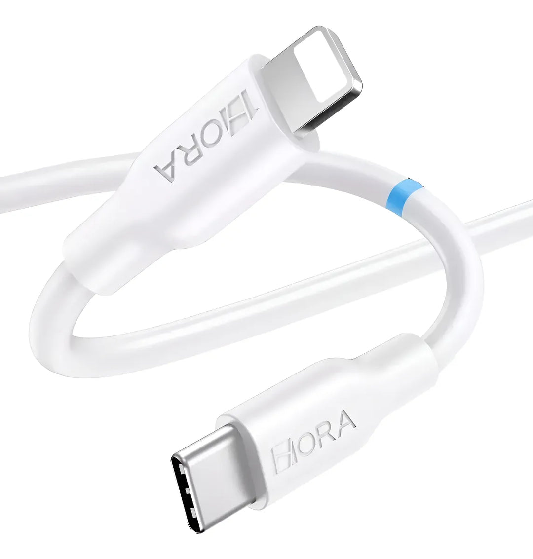 Cable Usb Tipo-c A Ip 1hora 3a, 2 Metros Blanco Cab271（PAQUETE DE 50PC ）